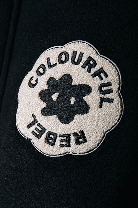 MAX BASEBALL BOMBER JACKET BLACK 7