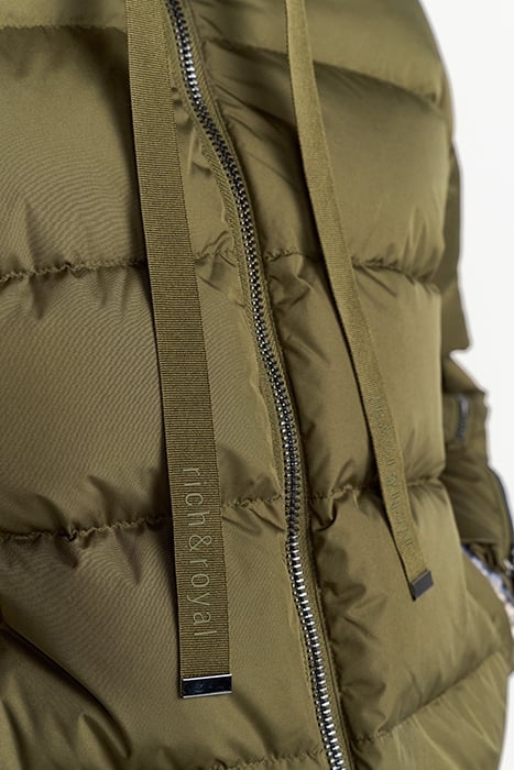 BIG PUFFER JACKET SUSTAINABLE DOWN OLIVE 5