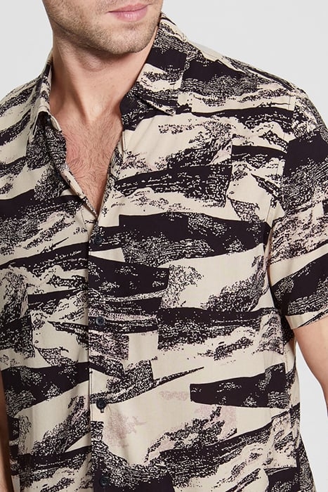 SS ECO RAYON ABSTRCT ABSTRACT COLLAGE 4