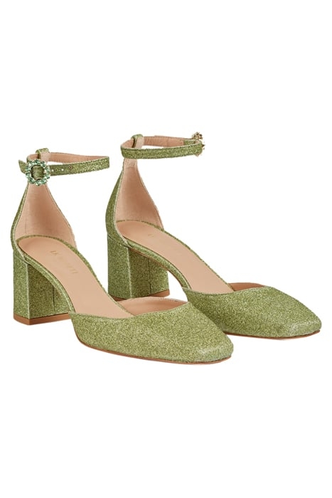 OC DARLING BLOCK HEEL GREEN 3