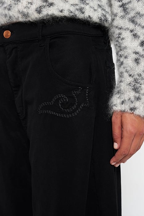 HORSE RIDING PANTS TENCEL BLACK 5