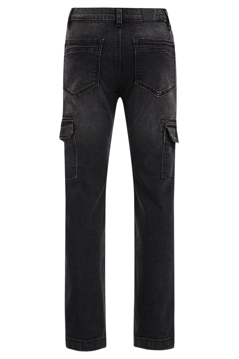 5-POCKET MID WAIST DARK GREY 4