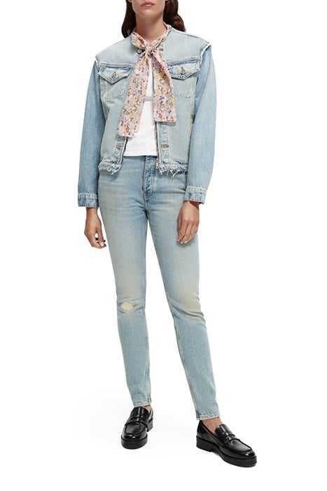 ZIP FRONT TRUCKER JACKET COTTON ZIP IT UP 3