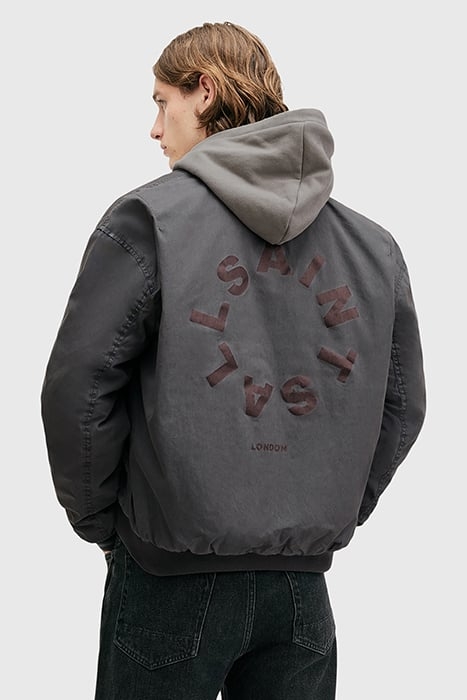 TIERRA PADDED BOMBER CARTER GREY 2