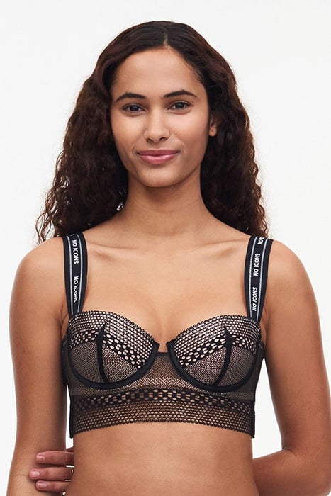 CO BRA TSHIRT BANDEAU FOAM NO ICONS-BLACK 1