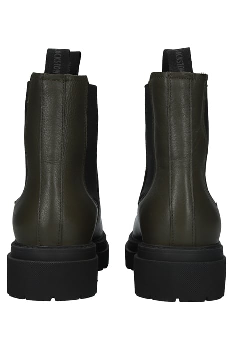 BLACKSTONE - SMILLA-MID AL412 OLIVE - CHELSEA BOOTS OLIVE 3