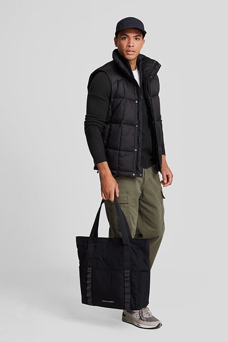 LAMBSWOOL BLEND ZIP THROUGH CARDIGAN JET BLACK MARL 5