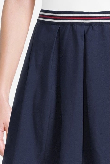 CAIS PLEATED SKIRT BLACK IRIS 4