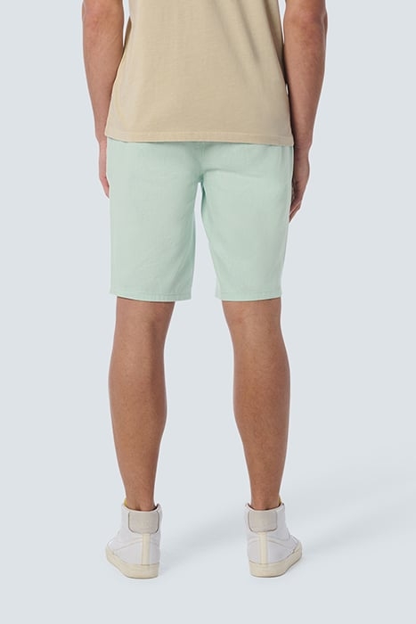SHORT WITH LINEN GARMENT DYED MINT 2