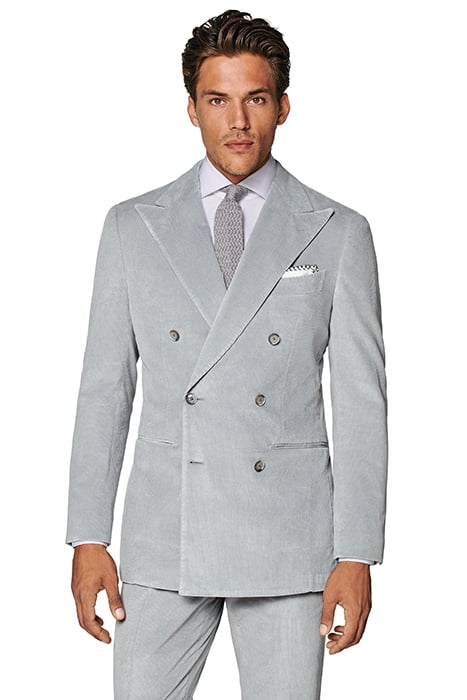 LIGHT GREY TAILORED FIT HAVANA SUIT LIGHT GREY 3