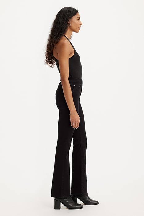 725 FLARED JEANS BLACK 4