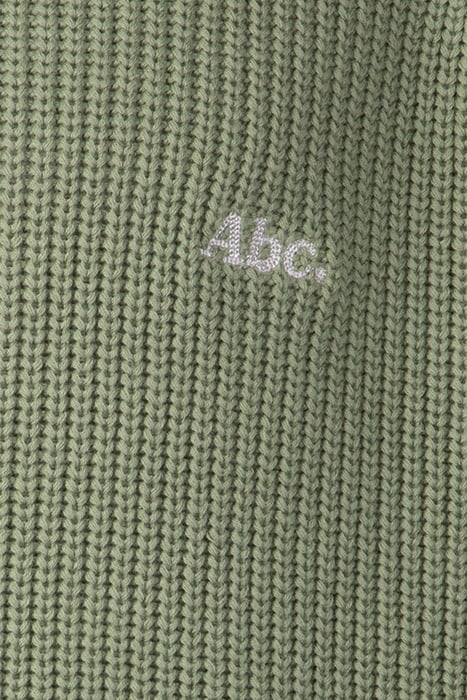 ABC. – RIBBED CREWNECK GREEN 3