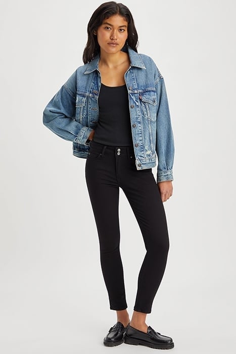 711 SKINNY JEANS BLACK 6