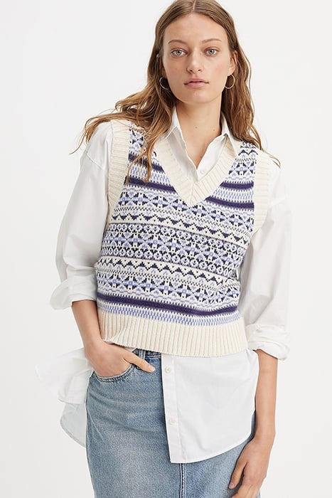 BRYNN KNITTED SWEATER WHITE 5