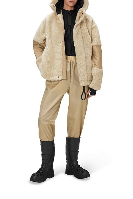 UNISEX KOFU FLEECE HOODIE T1 SAND 4