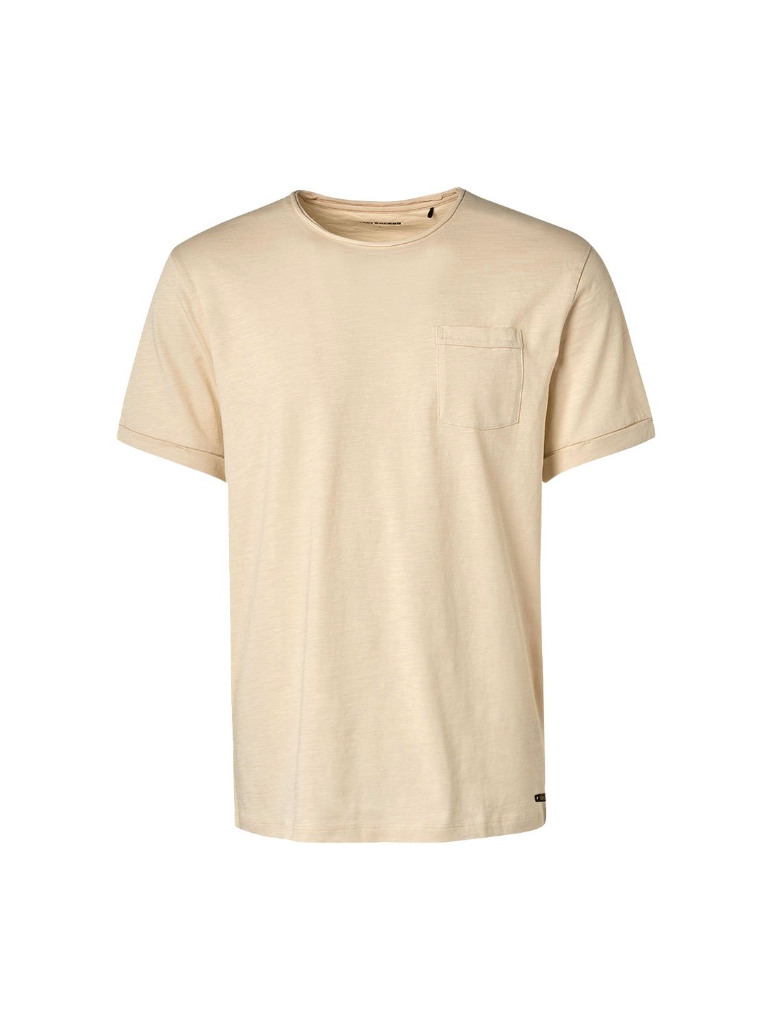 T-SHIRT CREWNECK SLUB CREAM 4