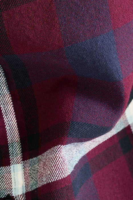 MA-SBBRIGHT CHECK SHIRT DARKPURPLE 8