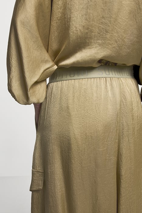 SKIRT SILKY TOUCH GREEN LENTIL 4