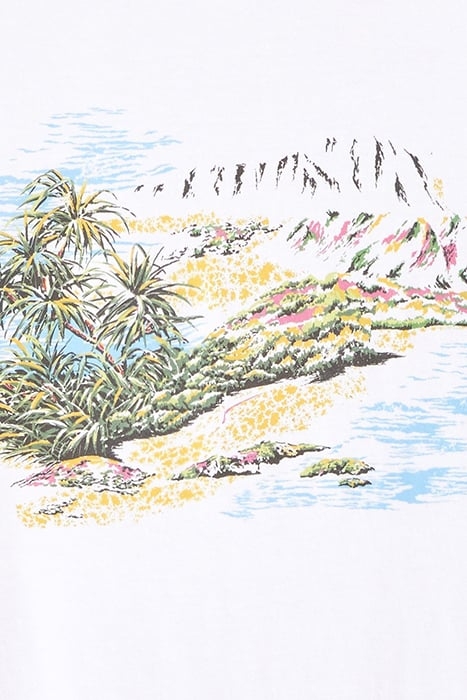 SS PRINTED T-SHIRT WHITE 6