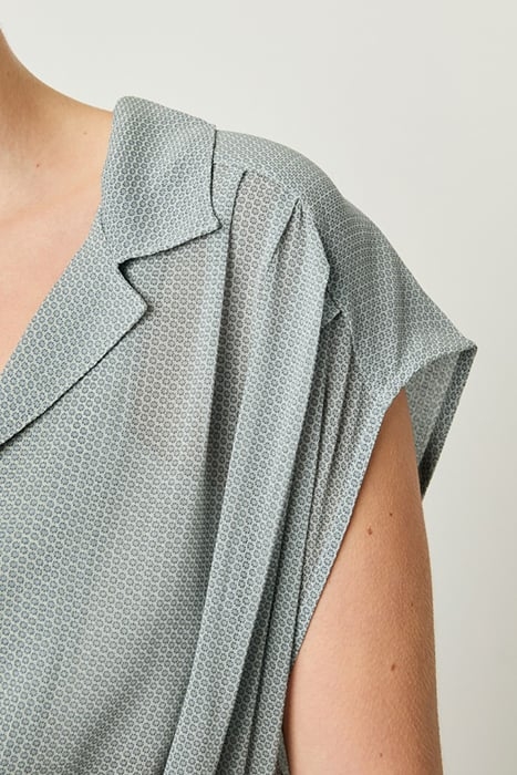 SLEEVELESS LOOSE PRINTED DRESS ODETTE PRINT 7