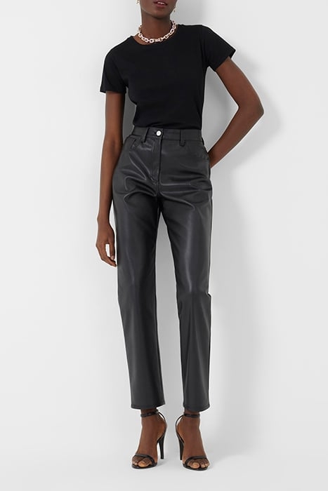 ETTA VEGAN HIGH RSE STR LG TRS BLACK 2