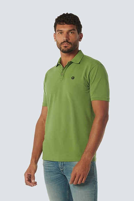 POLO PIQUE GARMENT DYED GREEN 1