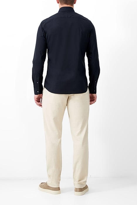 LONG SLEEVE POPLIN SHIRT BLACK 3