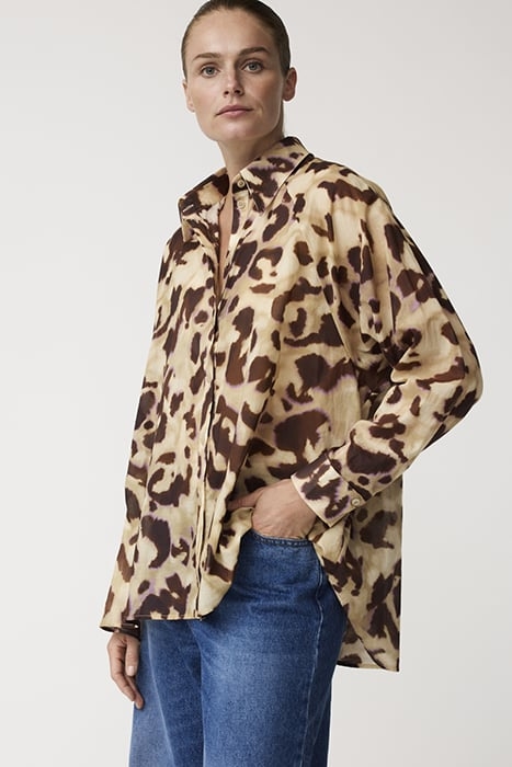 TURMERIC SHIRT LEOPARD 1