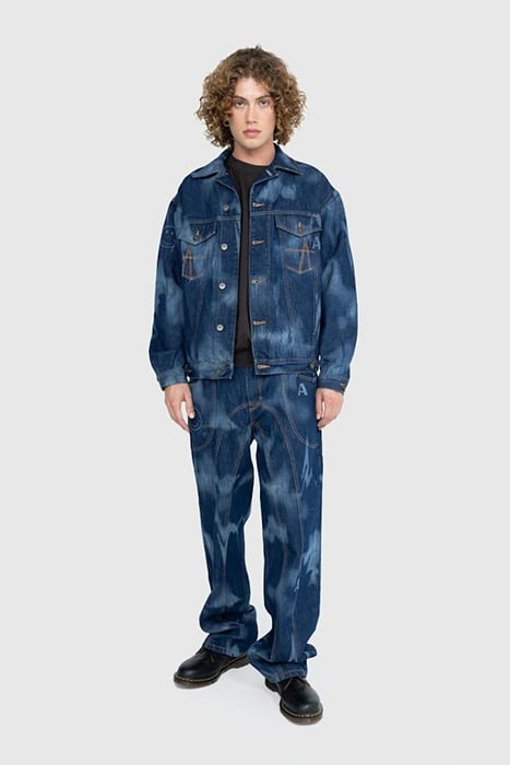 AHLUWALIA – SIGNATURE DENIM JACKET INDIGO 2