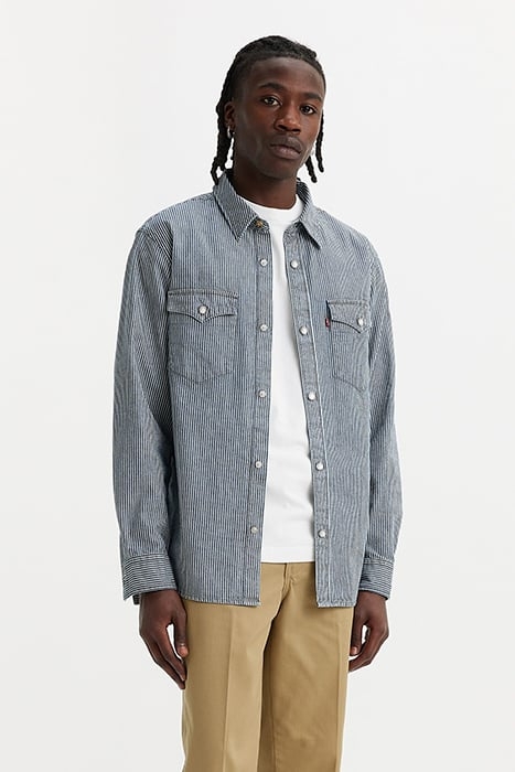 RELAXED JEANS LIGHT JACKET GREY 1