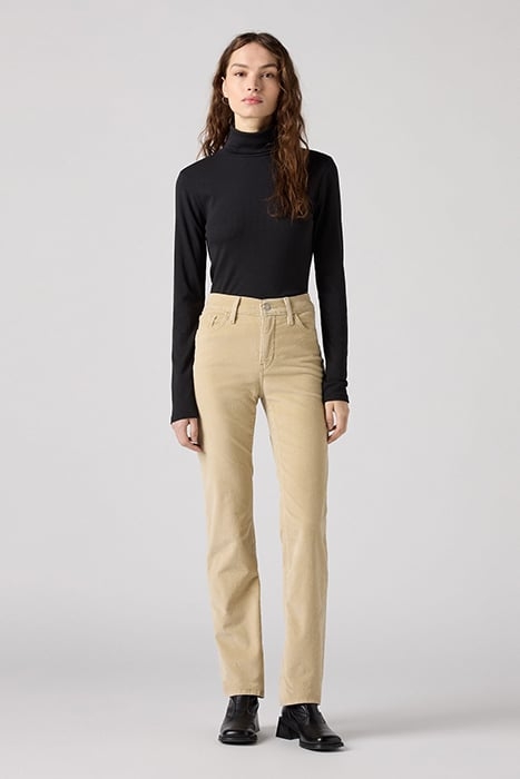 314 STRAIGHT JEANS BEIGE 1