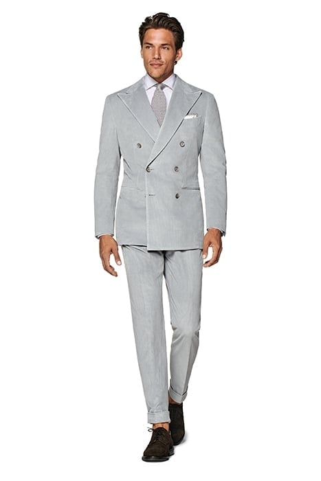 LIGHT GREY TAILORED FIT HAVANA SUIT LIGHT GREY 1