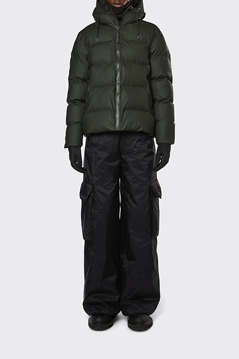UNISEX PUFFER JACKET GREEN 4