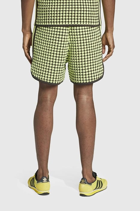 ADIDAS X WALES BONNER – KNIT SHORTS SEMI FROZEN YELLOW/NIGHT 2
