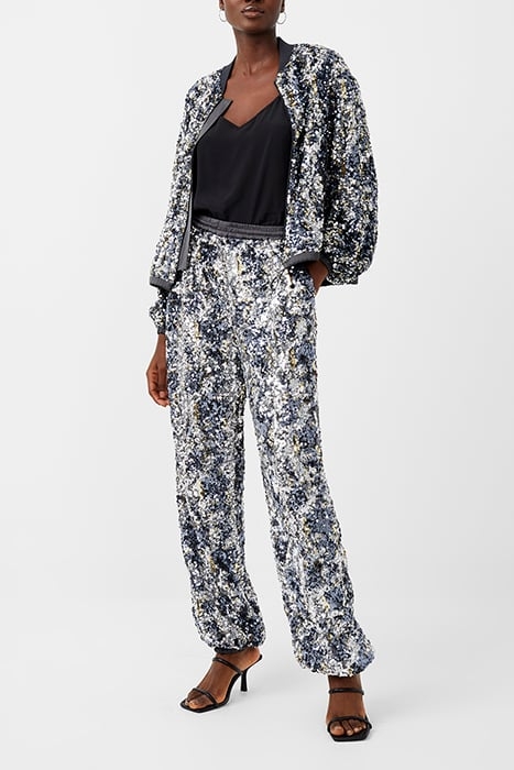 BINALO SEQUIN JACKET WHITE 2