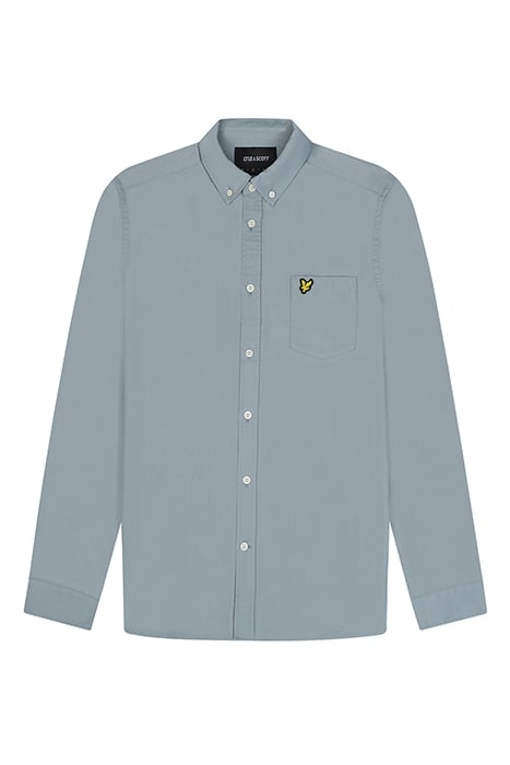 REGULAR FIT LIGHT WEIGHT OXFORD SHIRT SLATE BLUE 4