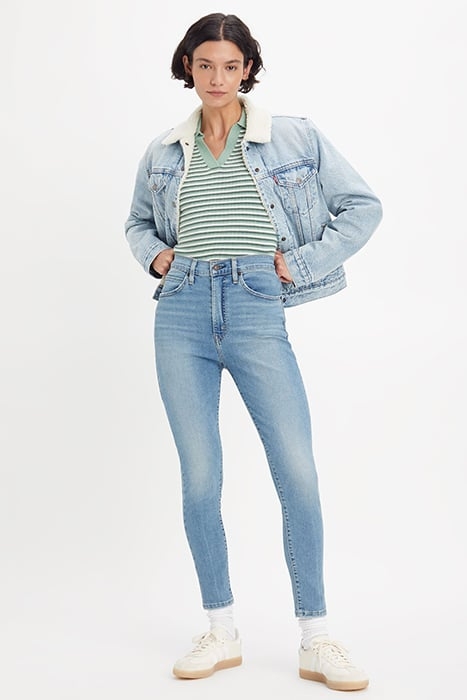 RETRO SKINNY JEANS BLUE 5