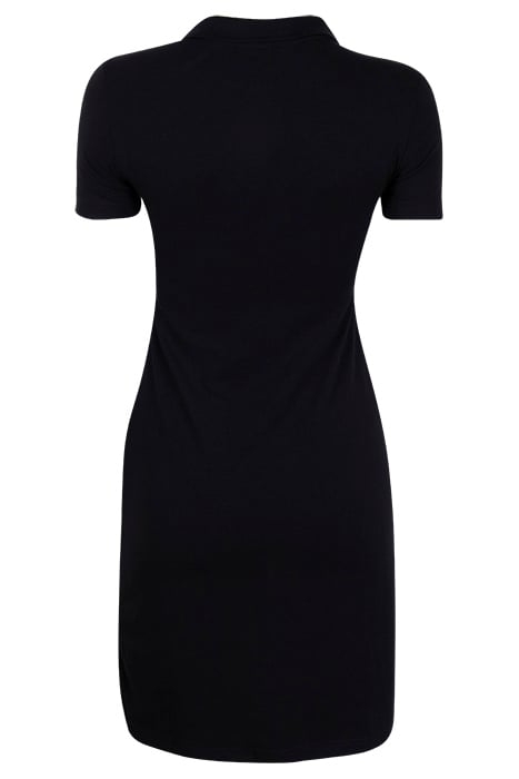 CORA POLO DRESS BLACK 2