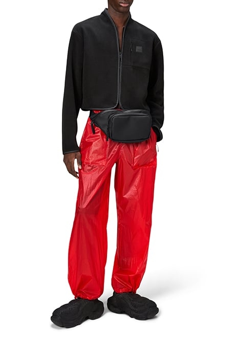 UNISEX DURBAN SHORT FLEECE JACKET T1 BLACK 7