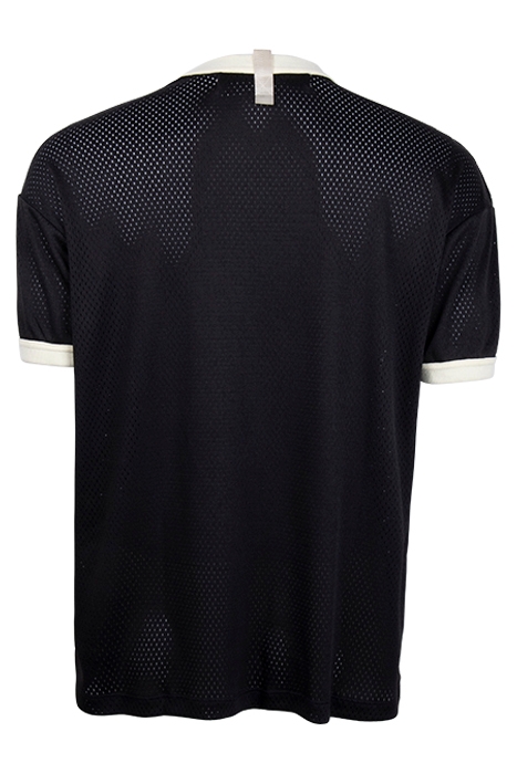ABC. – MESH S/S RINGER TEE BLACK 2