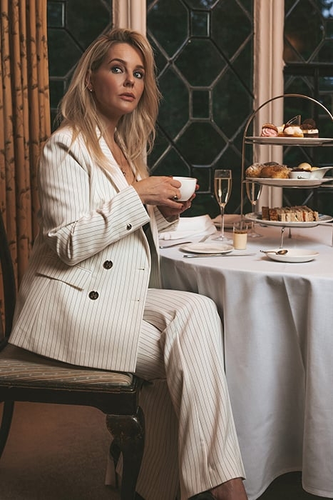 ALLY PANTS STAR WHITE/BLACK 5