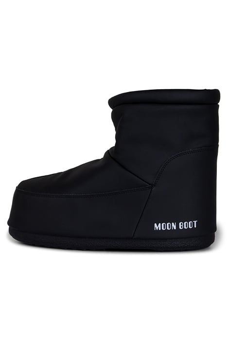 MOON BOOT – MB ICON LOW NOLACE RUBBER BLACK 3