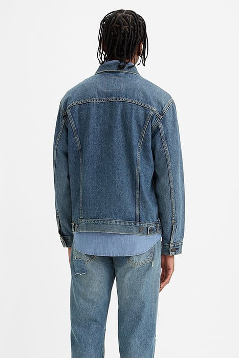 RELAXED JEANS DENIM JACKET BLUE 2