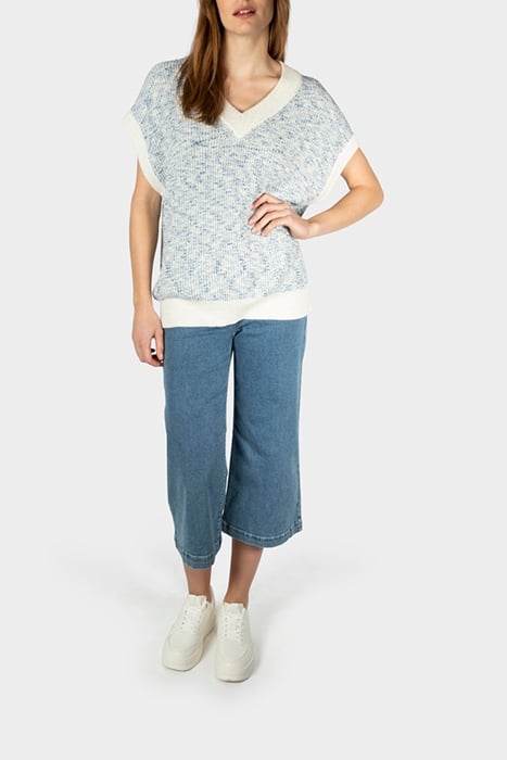 PULLOVER CAP SLEEVES BELLWETHER BLUE 3