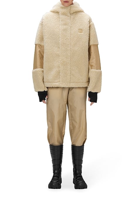 UNISEX KOFU FLEECE HOODIE T1 SAND 2