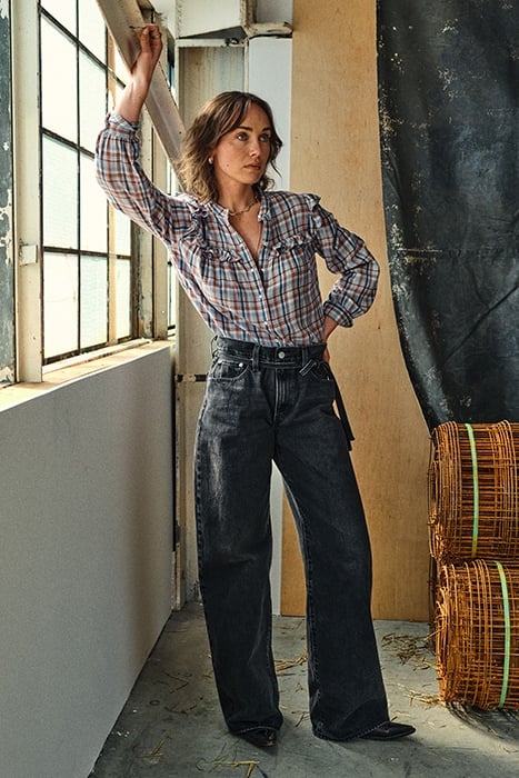 GIANNA BUTTON-DOWN SHIRT MULTICOLOUR 7