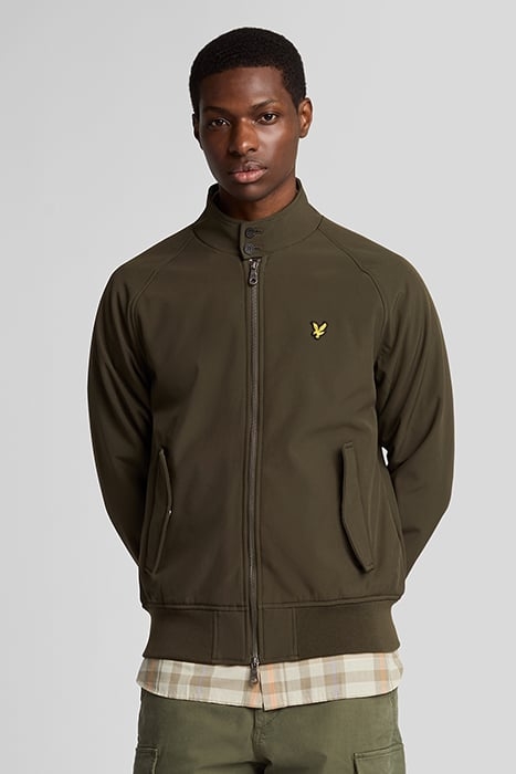 SOFTSHELL HARRINGTON JACKET OLIVE 1