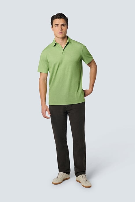 POLO 2 COLOURED PIQUE GREEN 3