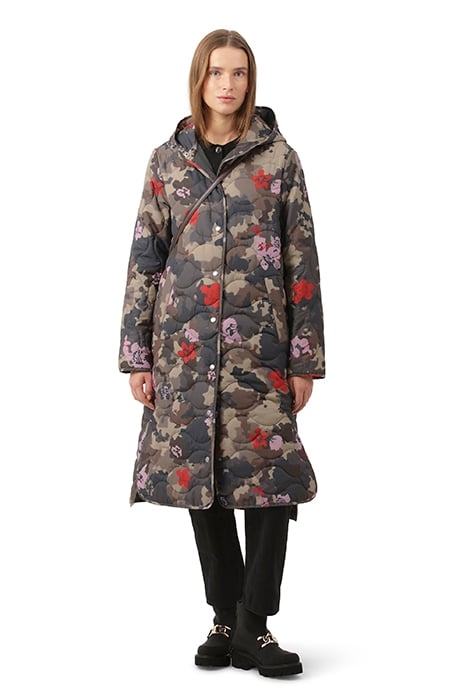 QUILTED05P QUILT FLORAL CAMO 1