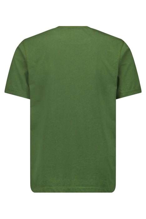 T-SHIRT CREWNECK MELANGE GREEN 2